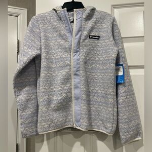New with Tags: Columbia Youth Highland Pine Full Zip Hoodie Size L